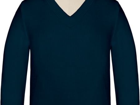 V-Neck Pullover Sweater Discount