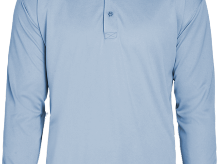 Long Sleeve Performance Polo on Sale