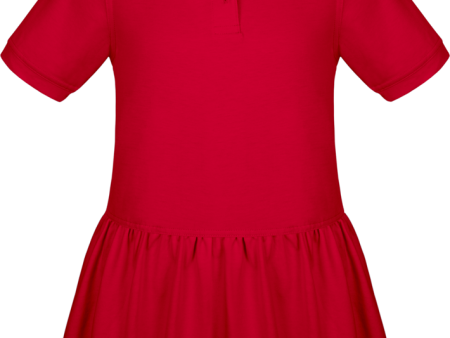 Short Sleeve Knit Polo Dress Sale