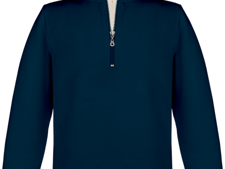 1 4 Zip Pullover Sweatshirt on Sale