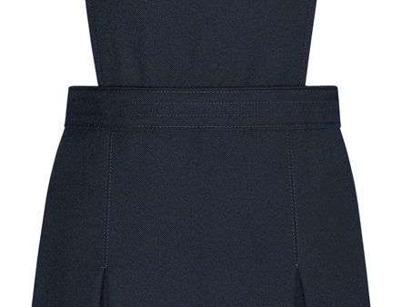 Extra Long Bib Front Box Pleat Jumper For Discount