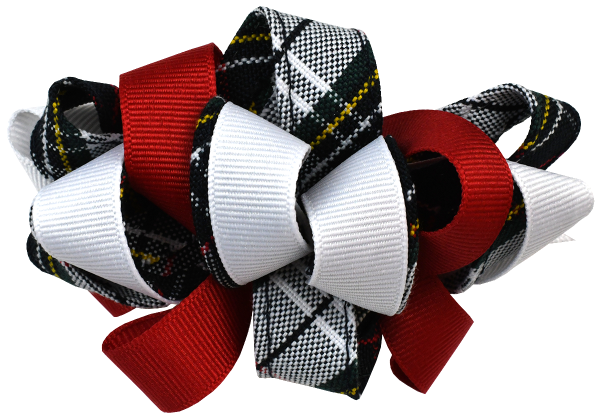 Ribbon Burst Barrette Hair Bow Supply