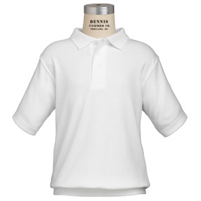 Short Sleeve Long Length Jersey Polo Fashion