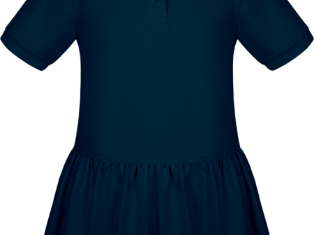 Short Sleeve Knit Polo Dress For Cheap