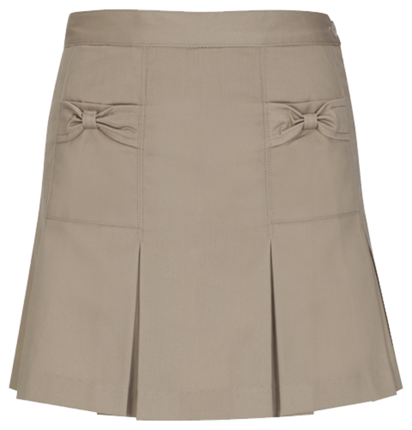 Bow Pocket Pleated Skort Supply