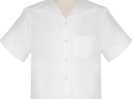 Short Sleeve Middy Blouse For Cheap