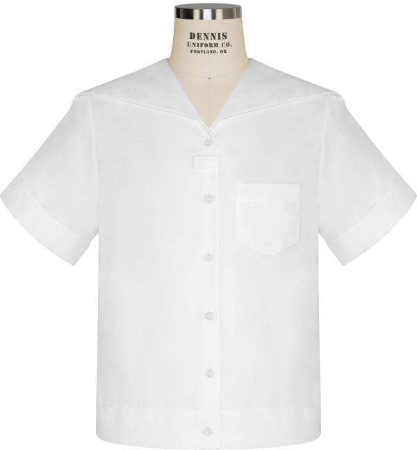 Short Sleeve Middy Blouse For Cheap