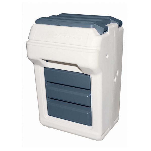 Bergan Aut-o-Dine 25 Automatic Food Dispenser Beige, Navy 1ea Sale