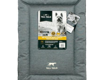 Tall Tails Dog Crate Mat Bed Gray Medium Discount