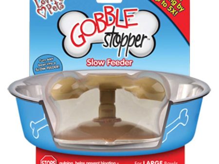 Loving Pets Gobblestopper Slow Feeder 1ea LG Supply