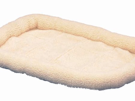 SnooZZy Sheepskin Bolster Kennel Dog Mat White, 1ea MD For Cheap