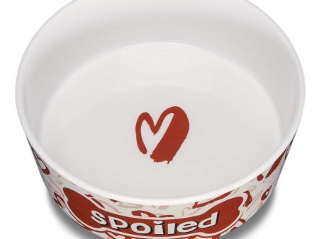 Loving Pets Dolce Moderna Bowl Spoiled  1ea LG For Cheap