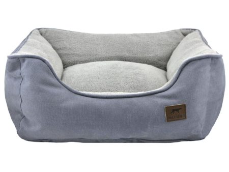 Tall Tails Dog Bolster Bed Charcoal Medium Discount