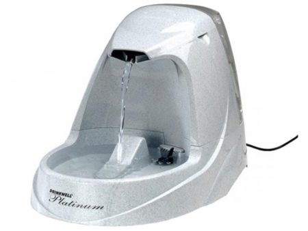 Drinkwell Platinum Pet Fountain 168oz White 1ea Supply