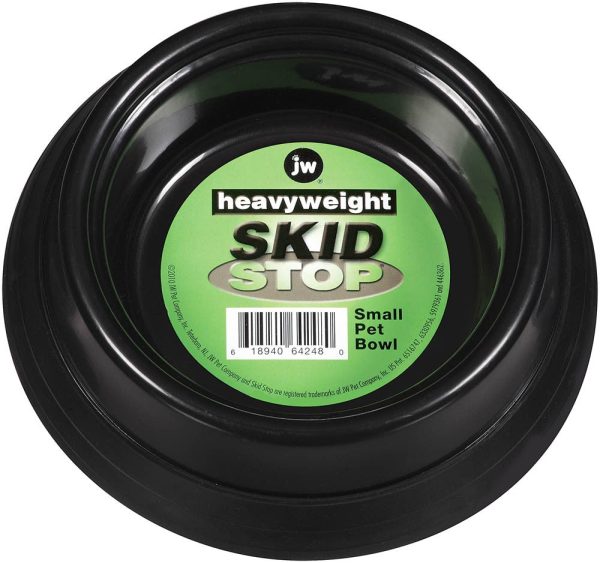 JW Pet Skid Stop Heavyweight Dog Bowl Assorted 1ea SM For Sale