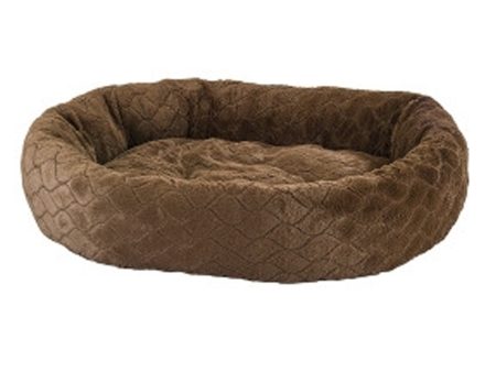 Spot Ethical Pet Diamond Cut Lounger 27 Inch Chocolate Online now