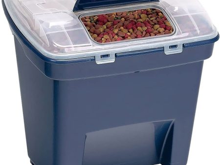 Bergan Smart Storage Food Bin Navy 1ea LG on Sale