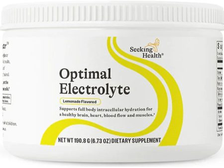 Seeking Health, Optimal Electrolyte, Lemonade, 190 g For Cheap