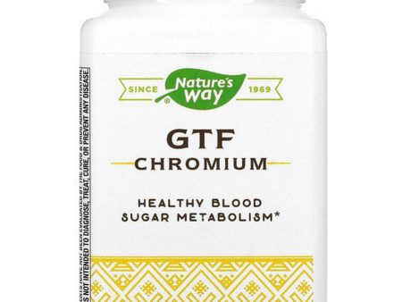 Nature s Way, GTF Chromium, 100 vegan capsules on Sale