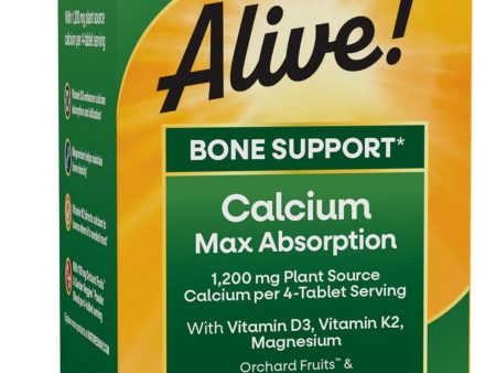 Nature s Way, Alive!® Calcium, 120 tablets Online Sale