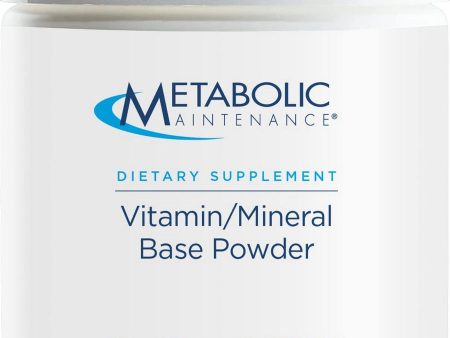 Metabolic Maintenance, Vitamin Mineral Base Powder, 312 g Online Hot Sale