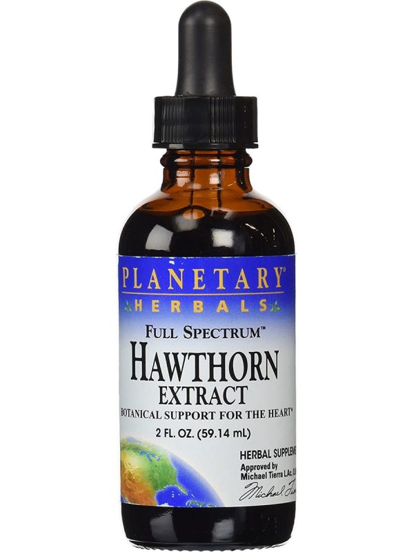 Planetary Herbals, Hawthorn Extract, Full Spectrum, 2 fl oz Online