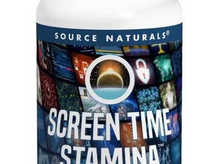 Source Naturals, Screen Time Stamina®, 30 tablets Sale