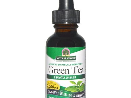 Nature s Answer, Green Tea Extract Alcohol Free Extract, 1 oz Sale