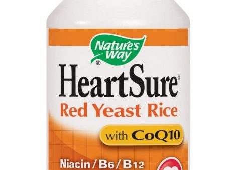 Nature s Way, HeartSure® Red Yeast Rice + CoQ10, 60 veg capsules Cheap