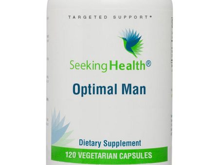 Seeking Health, Optimal Man, 120 vegetarian capsules For Cheap