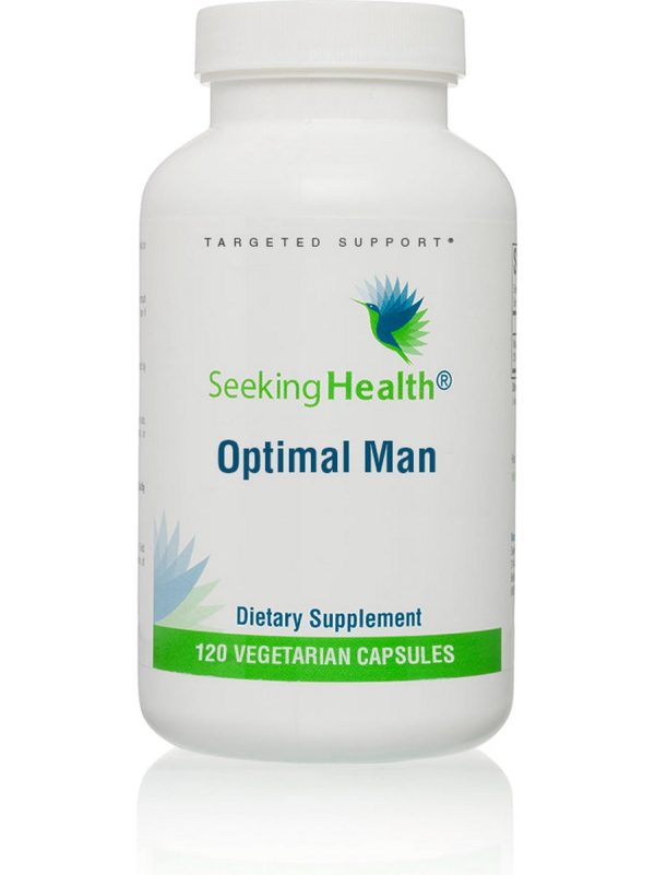 Seeking Health, Optimal Man, 120 vegetarian capsules For Cheap