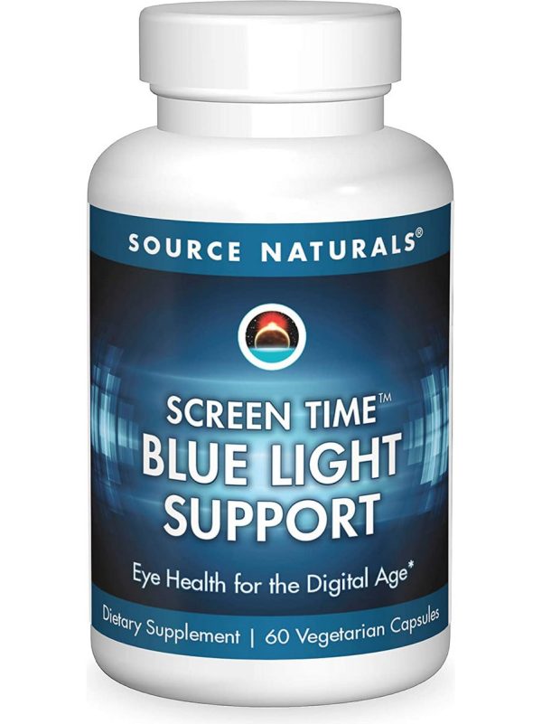 Source Naturals, Screen Time® Blue Light Support, 60 vegetarian capsules Discount