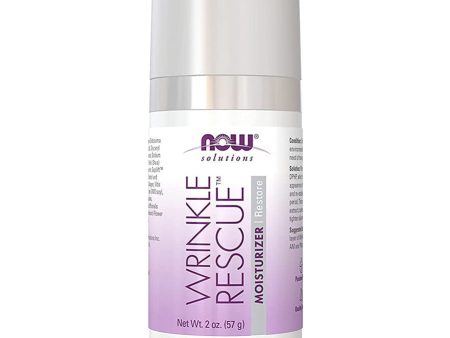 NOW Foods, Wrinkle Rescue™ Moisturizer, 2 oz Online now