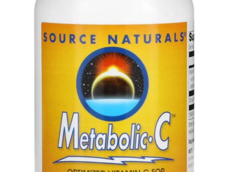 Source Naturals, Metabolic C™ 500 mg, 180 capsules Fashion