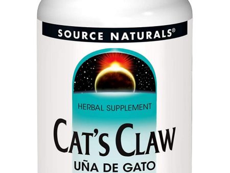 Source Naturals, Cat s Claw Bark Una de Gato 1000 mg, 120 tablets Cheap