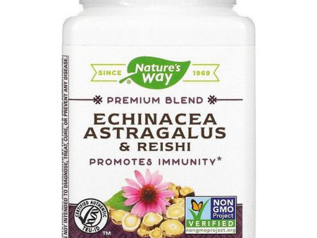 Nature s Way, Echinacea Astragalus & Reishi, 100 vegan capsules on Sale