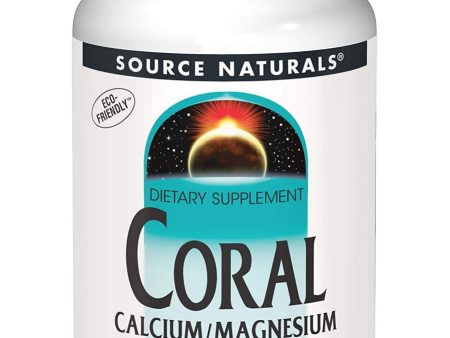 Source Naturals, Coral Calcium Magnesium, 180 capsules Discount