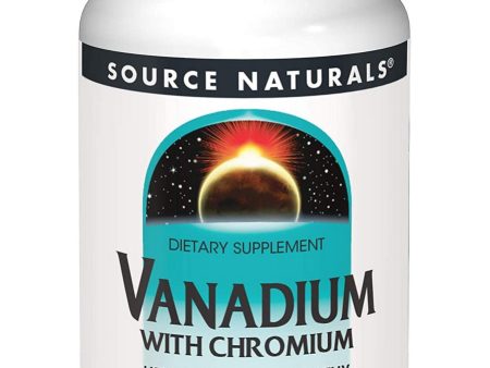 Source Naturals, Vanadium with Chromium, 90 tablets Online