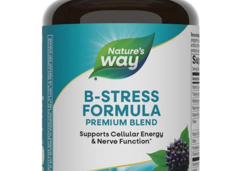 Nature s Way, B-Stress Formula, 100 vegan capsules Fashion