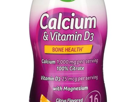 Nature s Way, Calcium & Vitamin D3 Liquid, 16 fl oz Online