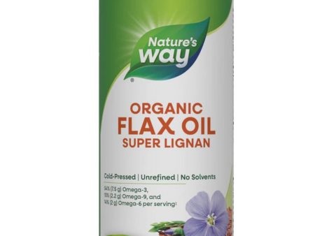 Nature s Way, Organic Flax Oil Super Lignan, 24 fl oz Online now