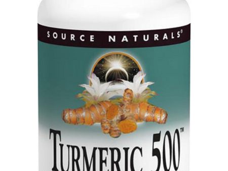 Source Naturals, Turmeric 500™ 500 mg, 60 tablets For Discount