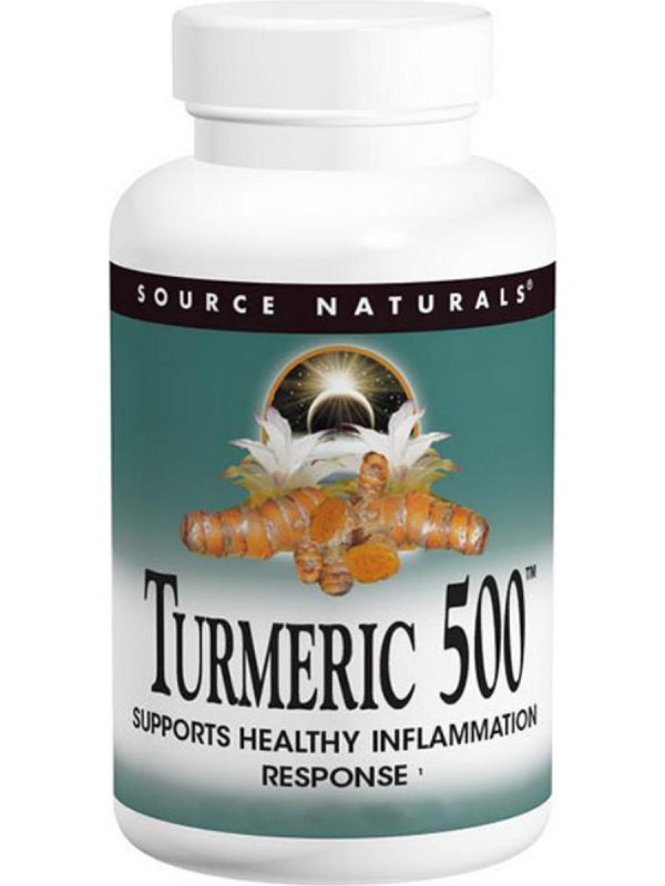 Source Naturals, Turmeric 500™ 500 mg, 60 tablets For Discount