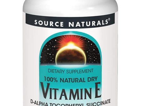 Source Naturals, Vitamin E 400 IU d-alpha Tocopherol, 250 tablets Discount