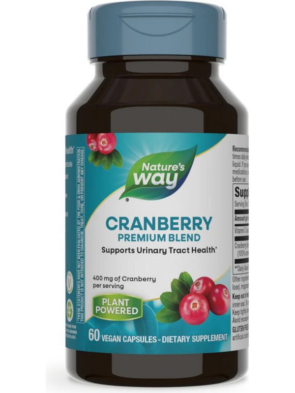 Nature s Way, Cranberry, 60 vegan capsules Online