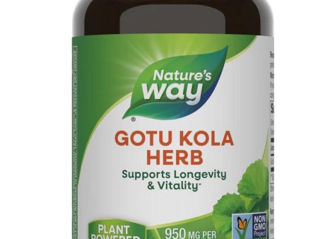 Nature s Way, Gotu Kola Herb, 180 vegan capsules Online now