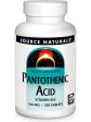 Source Naturals, Pantothenic Acid Vitamin B-5 100 mg, 250 tablets Sale