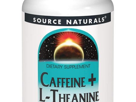 Source Naturals, Caffeine + L-Theanine, 60 tablets Sale