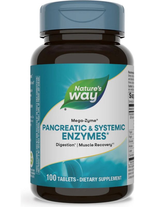 Nature s Way, Mega-Zyme®, 100 tablets Sale