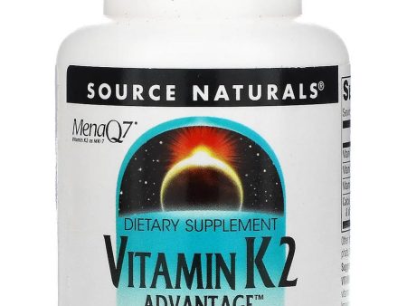 Source Naturals, Vitamin K2 Advantage 2200 mcg, 30 tablets For Cheap